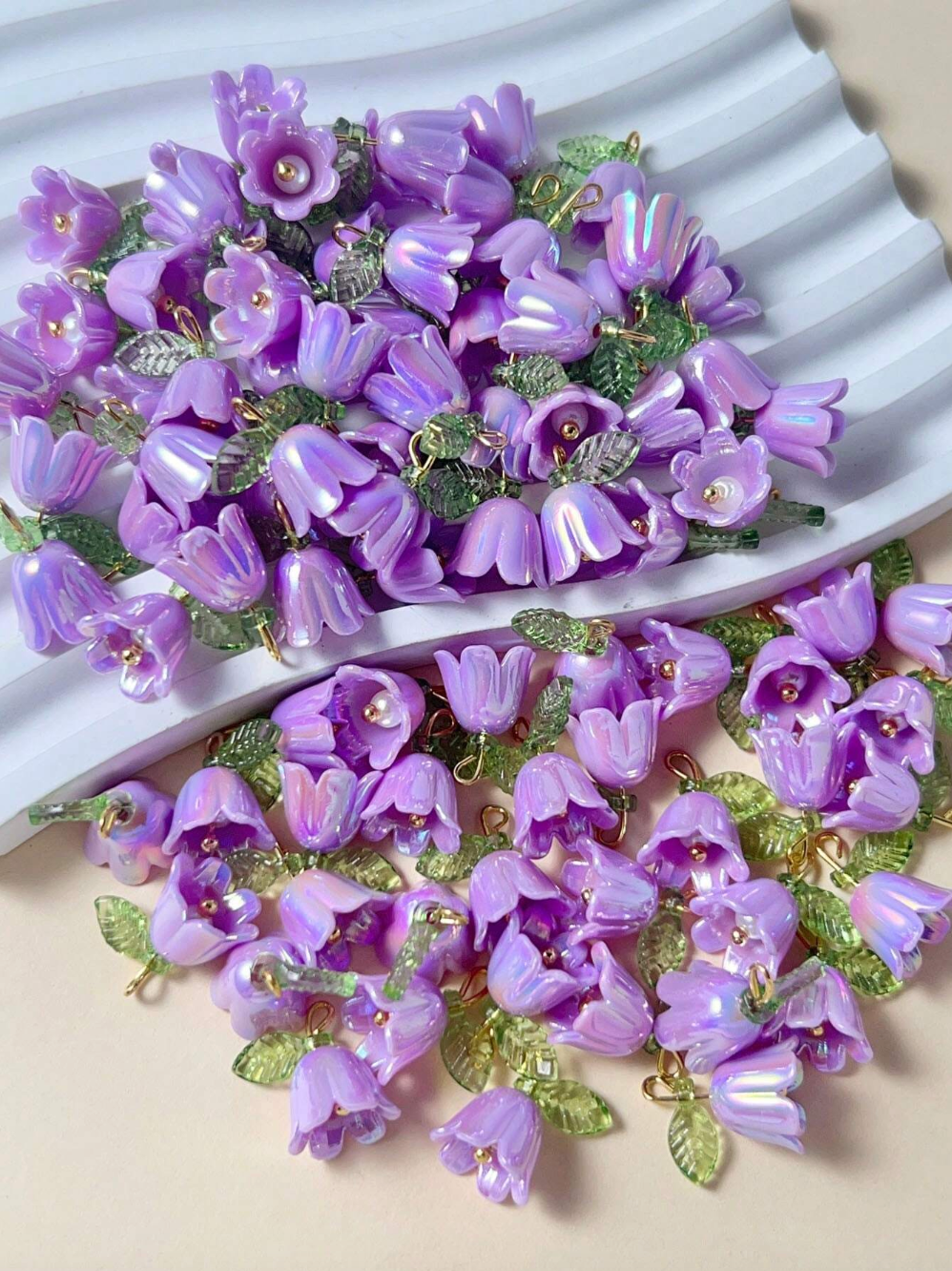 10 Fleurs Violettes