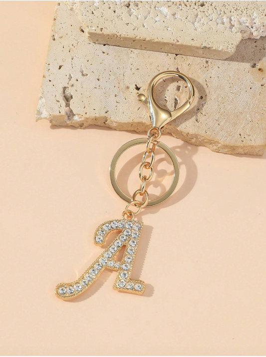 Diamond letter pendant